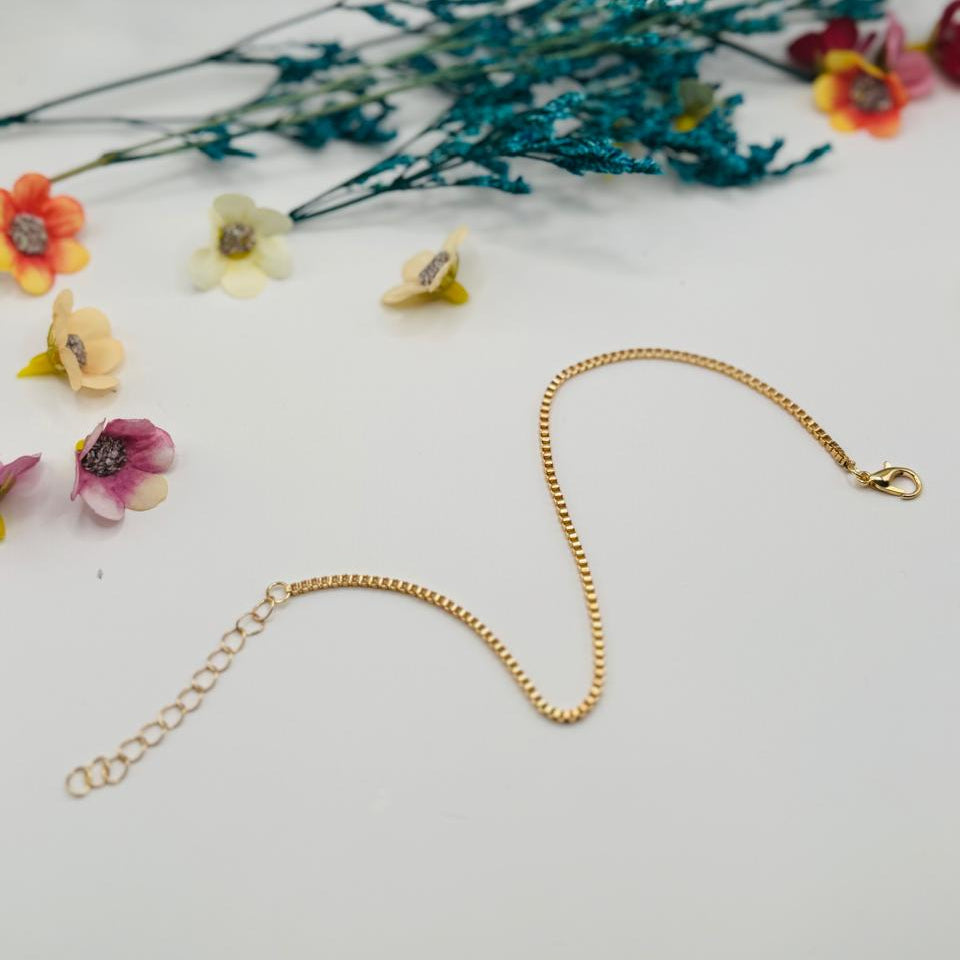 16k Gold Plated Love Pendant Set - AJP0009