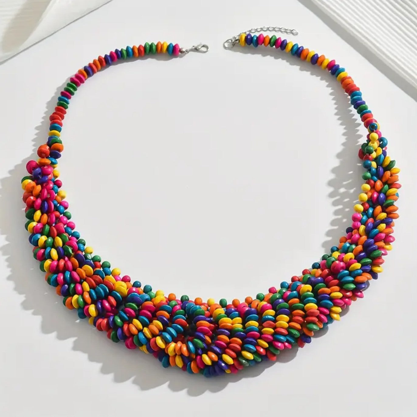 BOHEMIAN MULTICOLOR NECKLACE SET - 5 Pcs