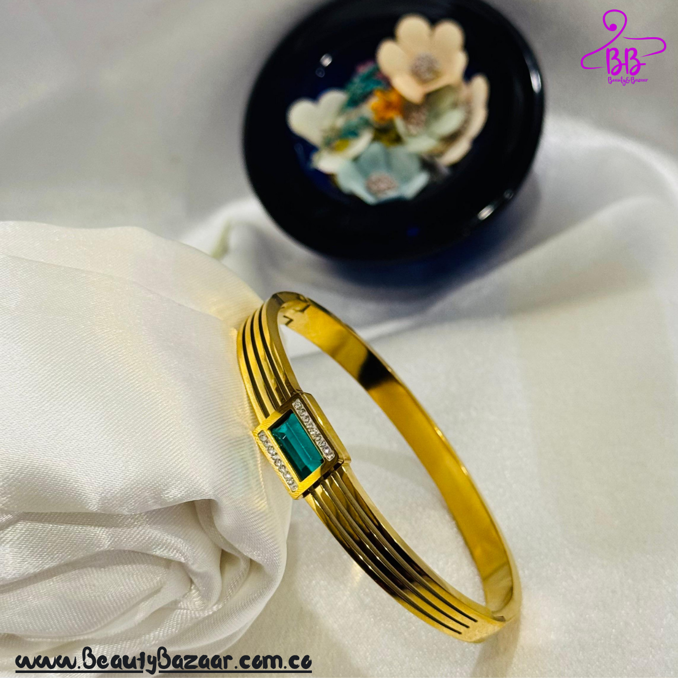 16k Gold Plated Bangle - AJBA0005