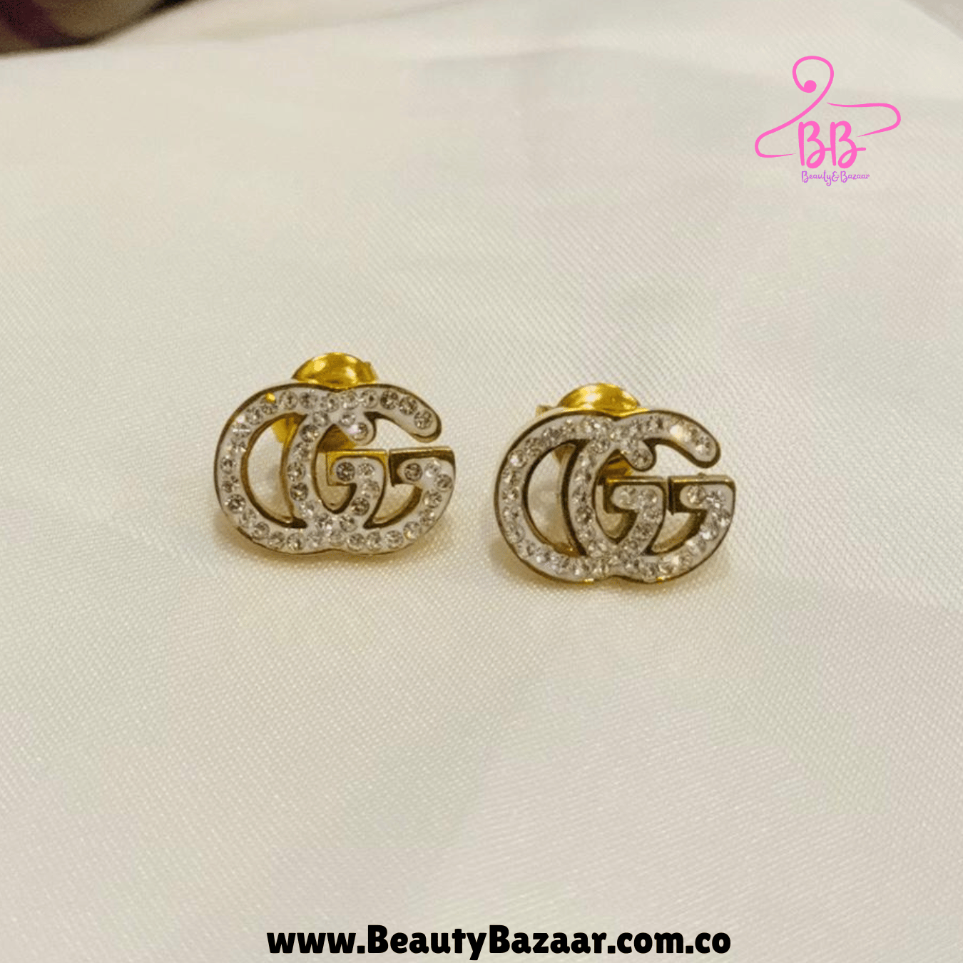 16k Gold Plated Earstuds - AJES0011