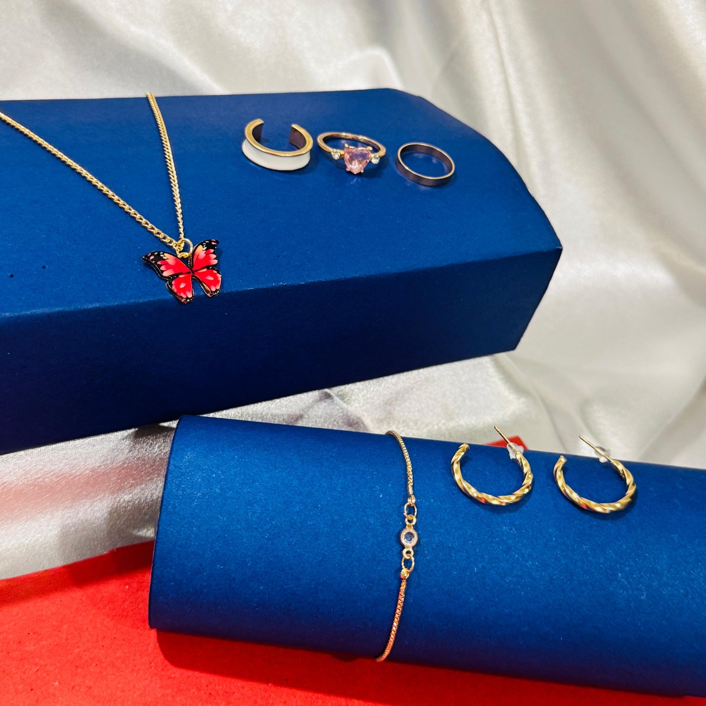 Butterfly Pendant Set - AJP0029
