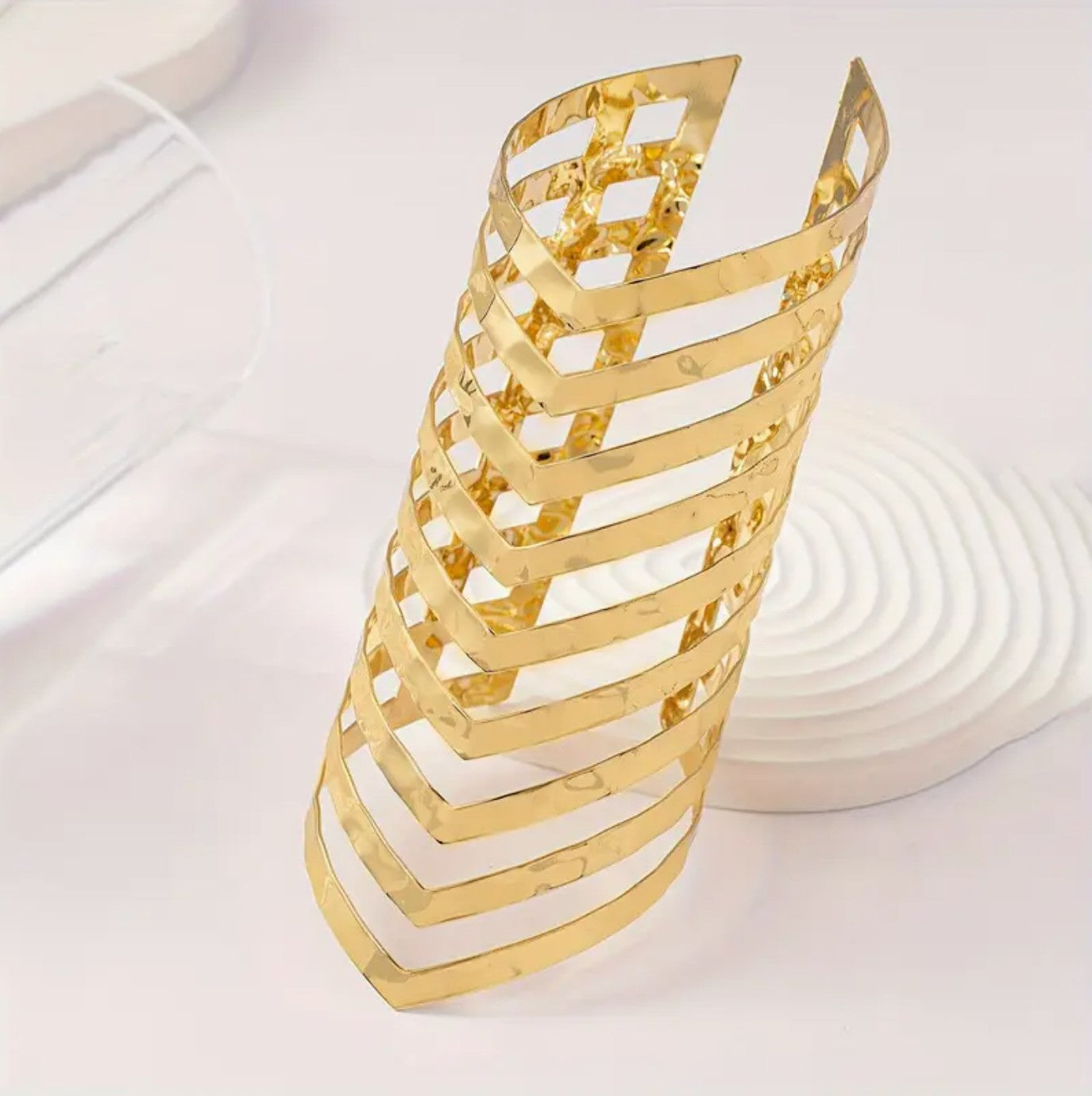 16k Gold Plated Handcuff - AJHC0001