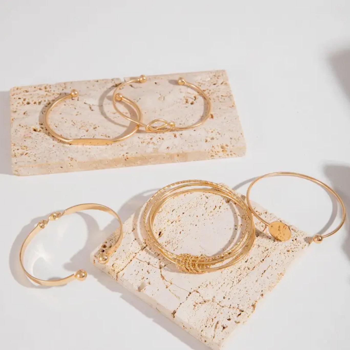 16k Gold Plated Bangles Set - AJBA0001