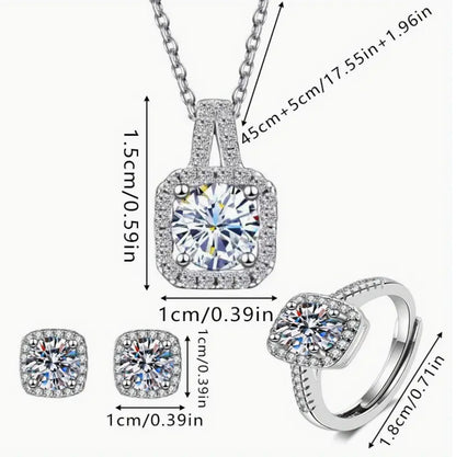 Zirconia Pendant Set -AJP0005
