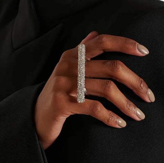 DIAMOND GEMSTONE MODERN RING