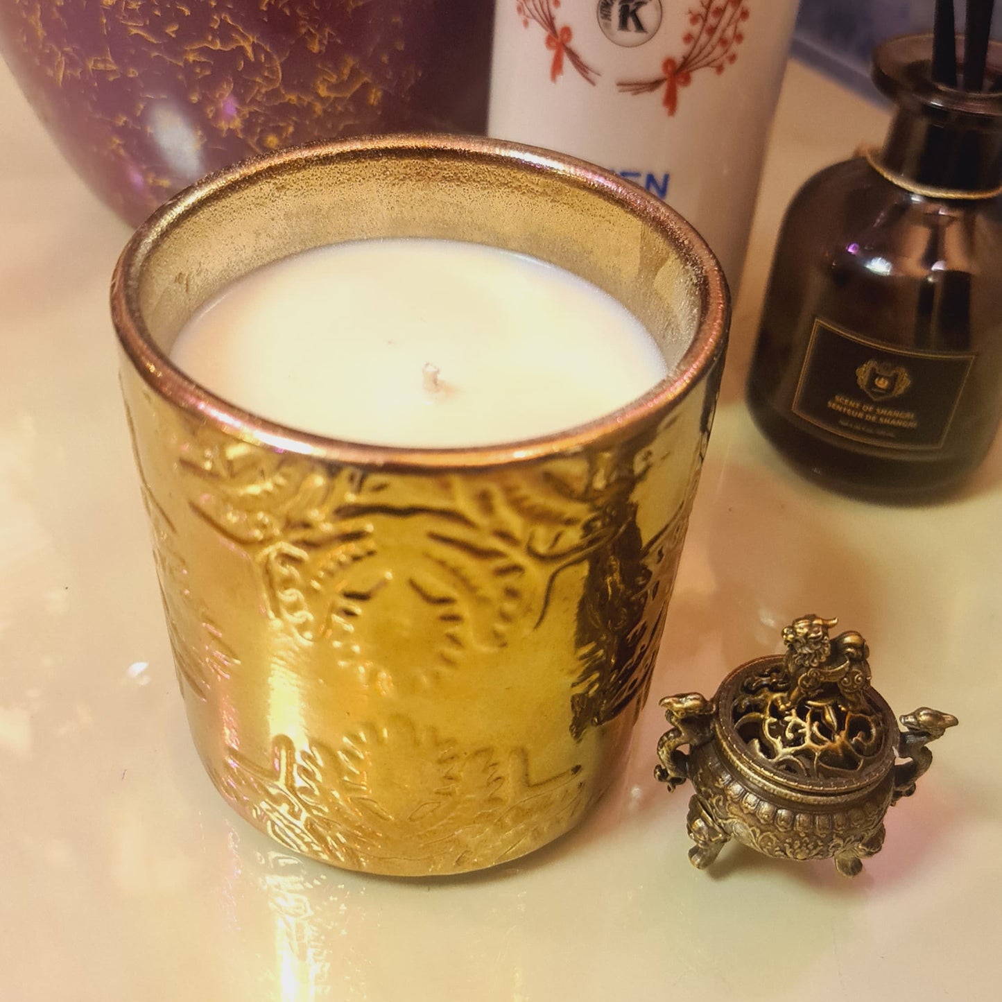 SCENTED CANDLES - GOLD RUSH - SC0002