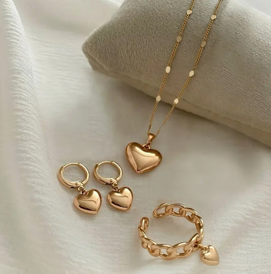 CHIC MODERN LOVE JEWELRY SET