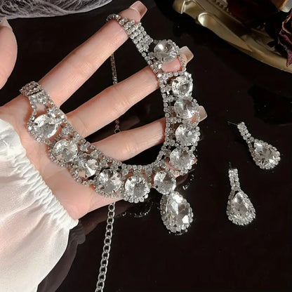 Zirconia Necklace Set - AJN0002