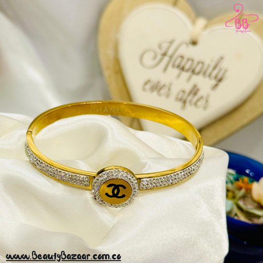16k Gold Plated Bangle - AJBA0004