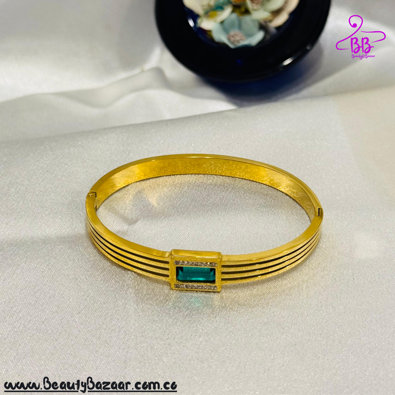 16k Gold Plated Bangle - AJBA0005