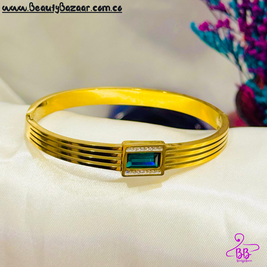 16k Gold Plated Bangle - AJBA0005