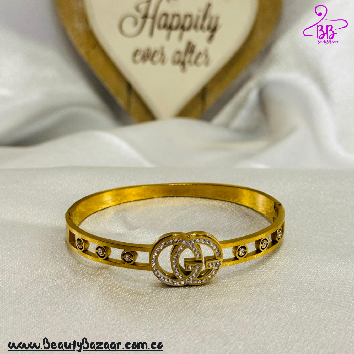 16k Gold Plated Bangle - AJBA0009