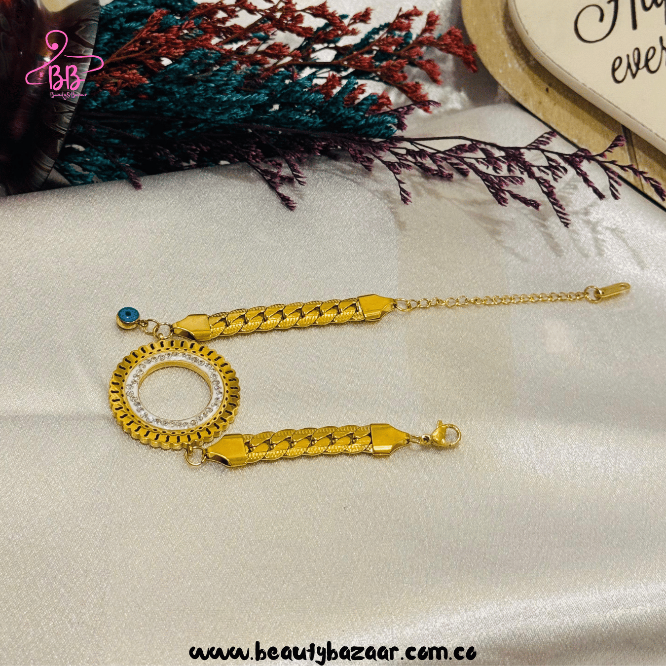 16K GOLD PLATED BRACELET - AJB0025