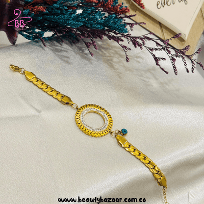 16K GOLD PLATED BRACELET - AJB0025