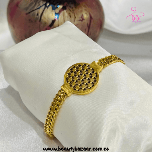 16K GOLD PLATED BRACELET - AJB0027