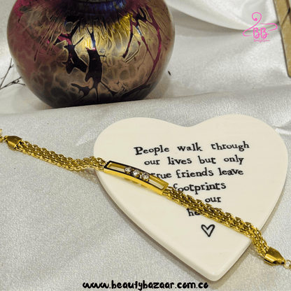 16k Gold Plated Bracelet - AJBR0018