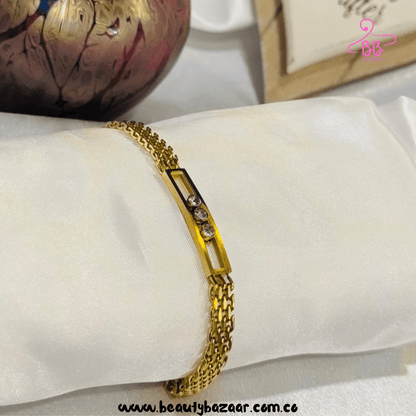 16k Gold Plated Bracelet - AJBR0018