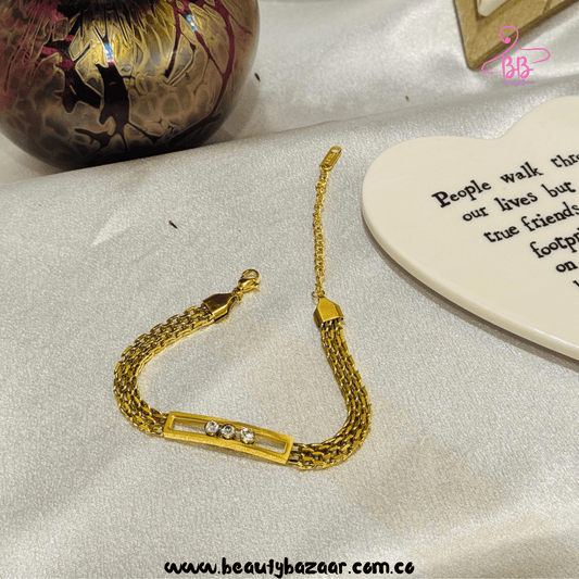 16K GOLD PLATED BRACELET - AJB0029