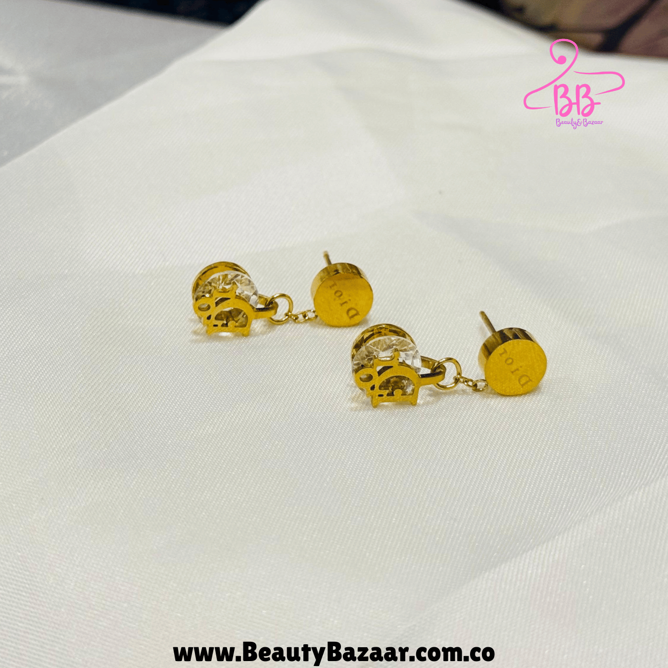 16k Gold Plated Earstuds - AJES0015