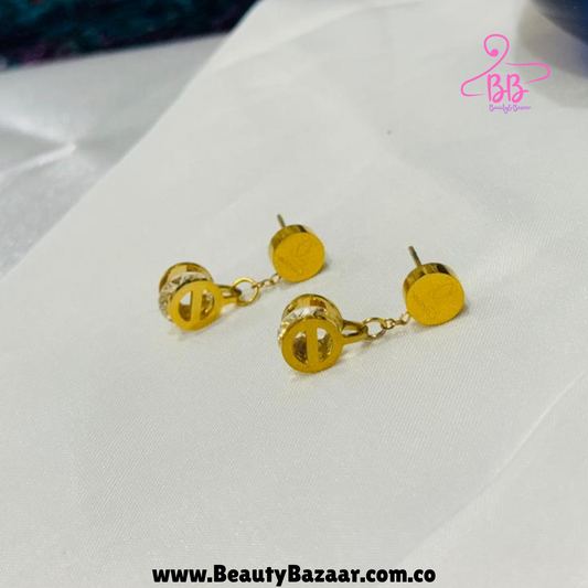 16k Gold Plated Earstuds - AJES0017