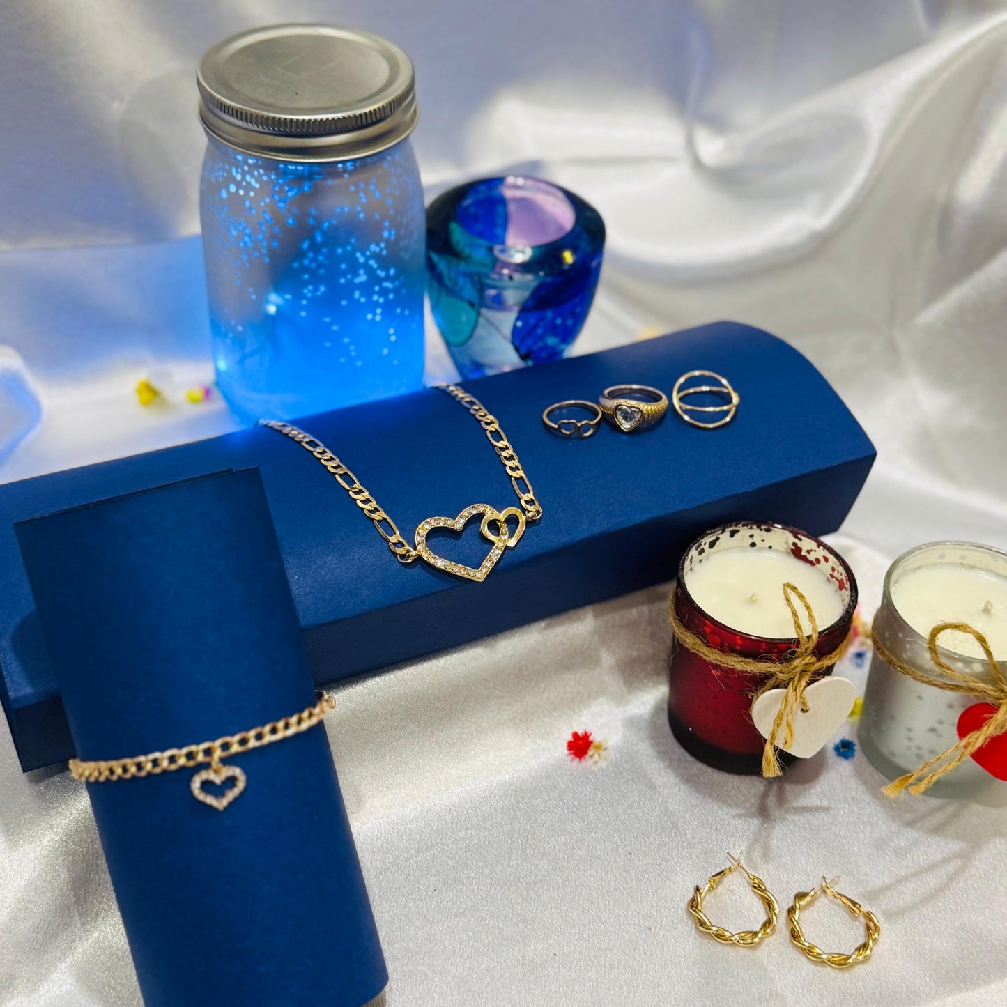 16k Heart Pendant Set - AJP0020
