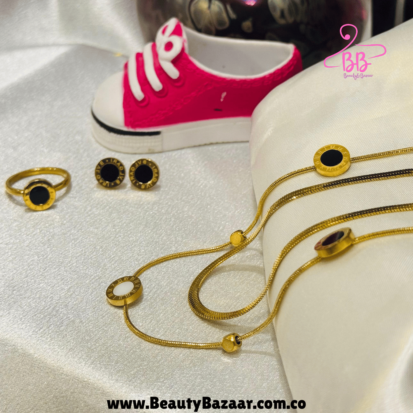16k Gold Plated Pendant Set - AJP0049