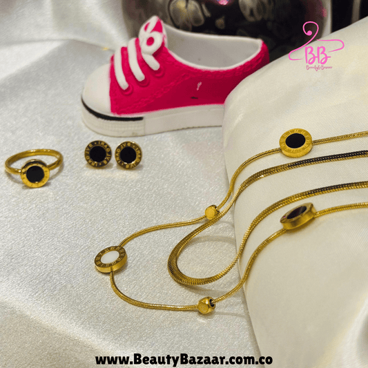 16k Gold Plated Pendant Set - AJP0049