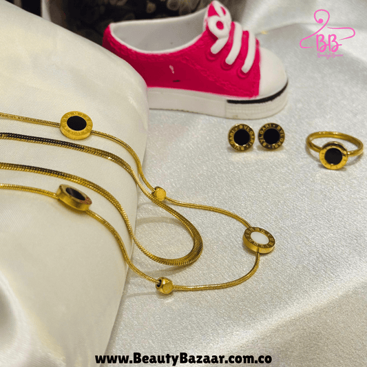 16k Gold Plated Pendant Set - AJP0049