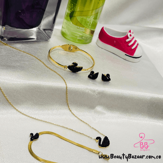 16K GOLD PLATED PENDANT SET - AJPN00014