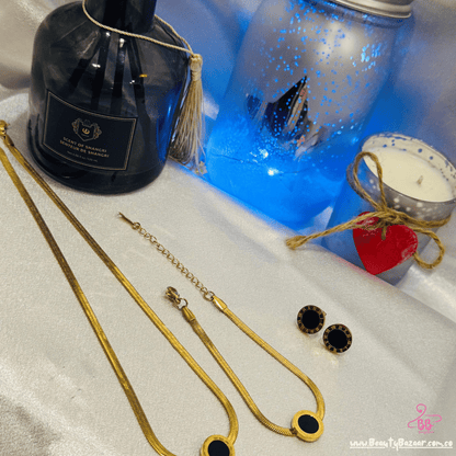 16k Gold Plated Pendant Set - AJP0039