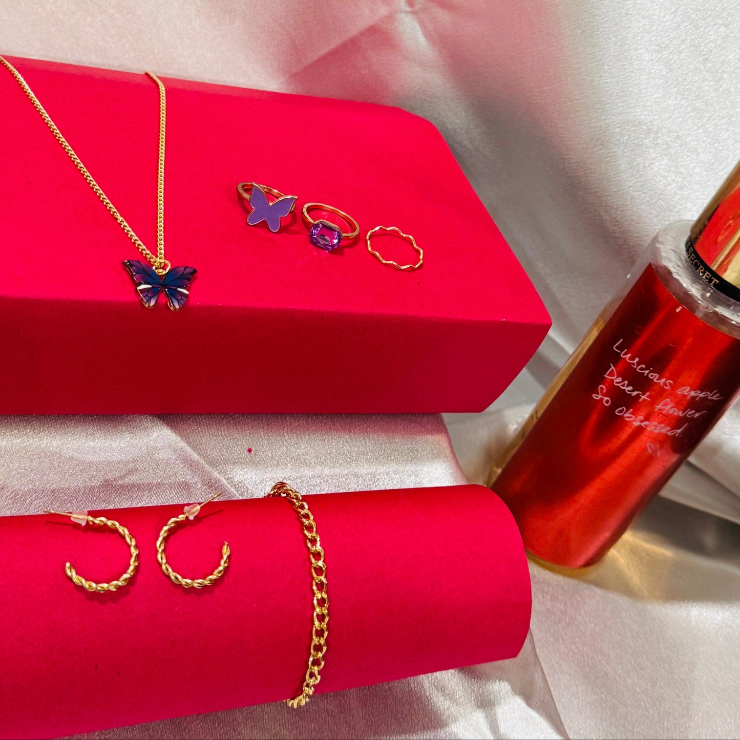 Butterfly Pendant Set - AJP0027