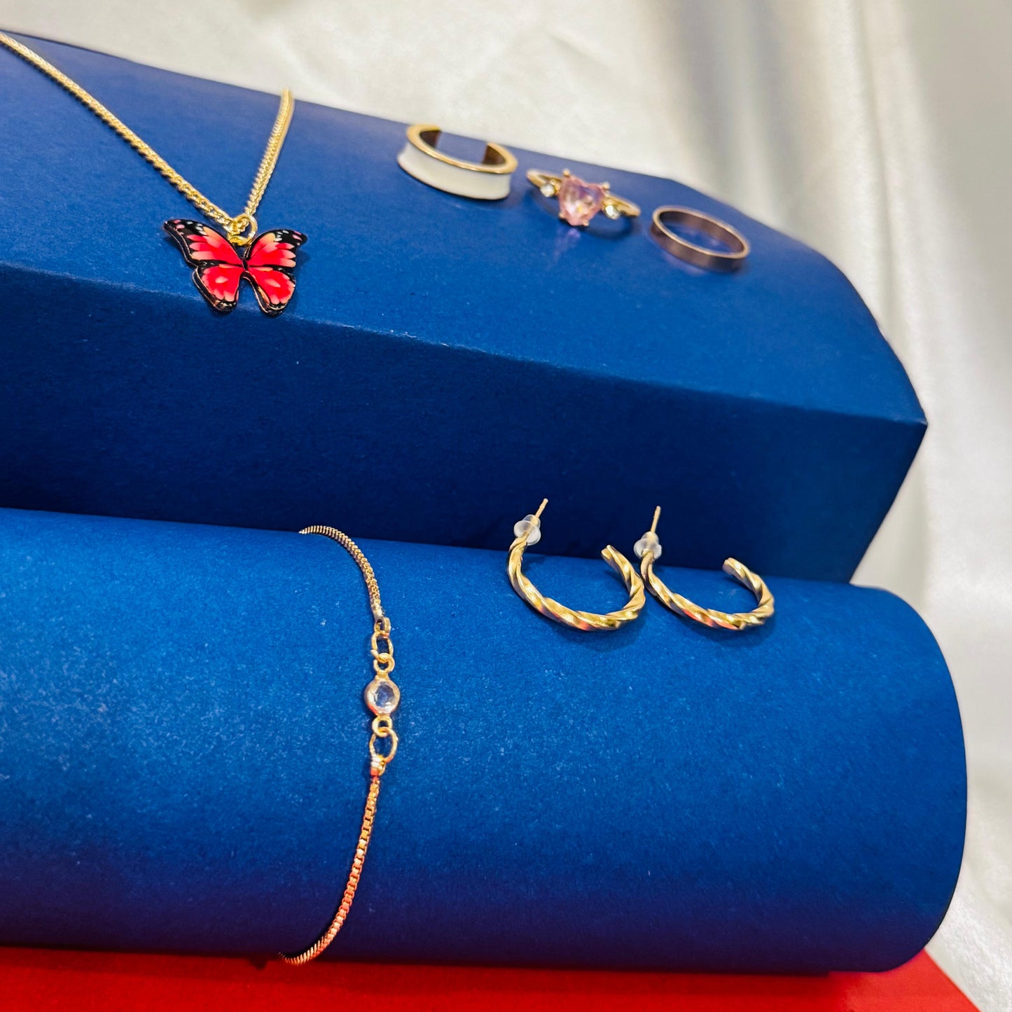 Butterfly Pendant Set - AJP0029