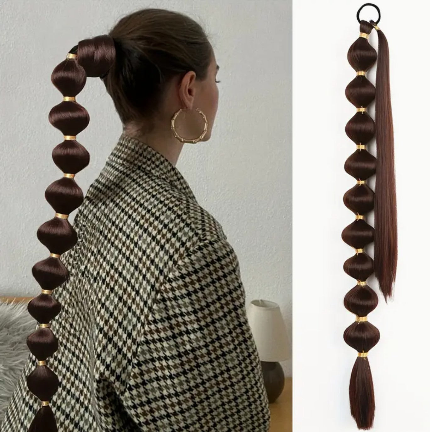 Bubble Ponytail Hair Extension - HA0008