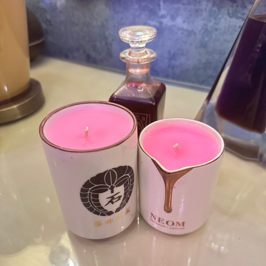 SCENTED CANDLES - PEONY PINK FLOWERS - SC0007