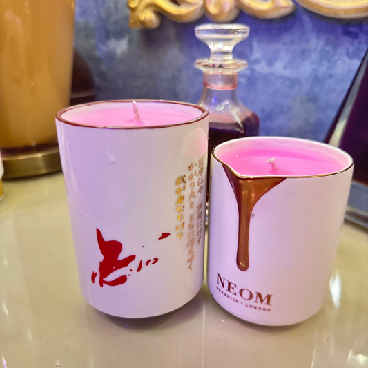SCENTED CANDLES - PEONY PINK FLOWERS - SC0007
