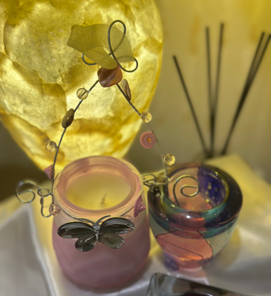 SCENTED HANGING CANDLES - WILD FLOWERS & PETALS - SC00035