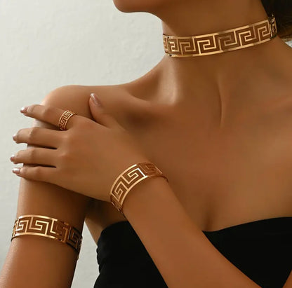 Egyptian Necklace Set - AJN0010